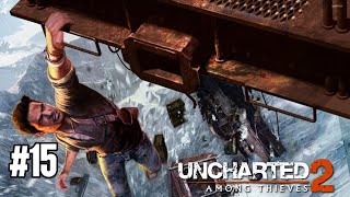 Uncharted 2 Among Thieves REMASTERIZADO PS5 Capítulo 15 Descarrilado [upl. by Relyc]