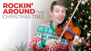 Rockin Around The Christmas Tree  Violin Cover [upl. by Stanleigh]