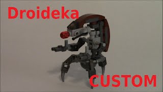 Custom LEGO Droideka  LEGO Star Wars MiniMOC [upl. by Colene783]