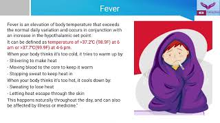 General Examination  Body Temperature  Hyperpyrexia Hyperthermia  Hypothermia Fever Pattern [upl. by Brey199]