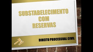 Substabelecimento Com Reservas modelo prático [upl. by Archibold]