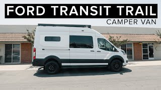 2024 FORD TRANSIT TRAIL  Camper Van Conversion Build [upl. by Christie]