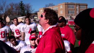 Plainfield Cardinals Football Coach Nyers after the Westfield win [upl. by Eahsal]