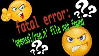 Fix quotfatal error opensslshah file not foundquot Mac M2 Air [upl. by Okuy640]