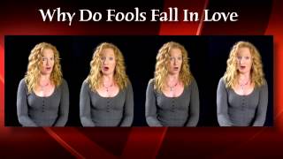 Why Do Fools Fall In Love  a cappella multitrack by Julie Gaulke [upl. by Grubman912]