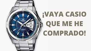 ¡Vaya Casio que me he comprado Casio Edifice EF129D2AVEF [upl. by Ahcas167]