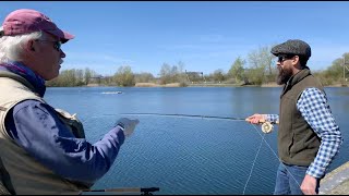 LIVE Snowbee Fly Fishing Demo at the Virtual Sportfish Show 2021 [upl. by Grantland66]