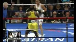 Ana Julaton vs Lisa Brown  Round 1 to 4 HQ part 1 of 3 [upl. by Ricoriki]