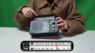 Retekess TR604 Portable Radio Shortwave Radio Review [upl. by Giamo]