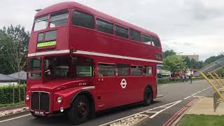 102 RT Routemaster at Chiswick Business Park [upl. by Harad]