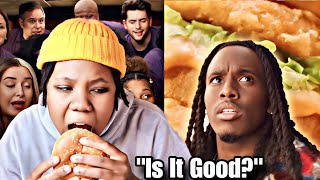 I TRIED THE KAI CENAT CHICKEN BIG MAC MEAL🔥😱  HONEST REACTION 👀👀 [upl. by Rosecan464]