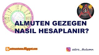 Almuten Gezegen Nasıl Hesaplanır [upl. by Harmony304]