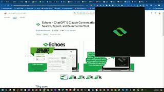 Hướng dẫn cách TÌM LẠI phiên chat trong lịch sử chatGPT  Echoes  ChatGPT Conversation Search Tool [upl. by Aip]