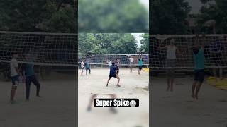 Super Spike 🏐  Dibiyapur Volleyball Boys  Village Volleyball  Smash  2024 villagevolleyball [upl. by Ashling678]