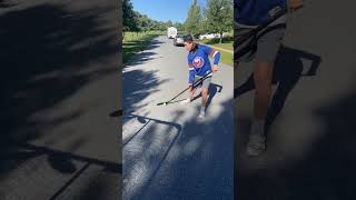 How to shoot a street hockey ball streetHockey Hockey Teaching ￼ [upl. by Runstadler]