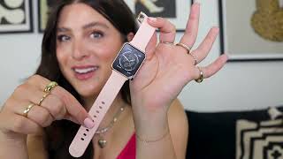 iTOUCH AIR 4  Jillian Michaels Edition Smartwatch Review amp Unboxing [upl. by Trimmer]