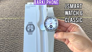 JSmart Watch 6 Classic  Unboxing 2024  ASMR [upl. by Yenitirb901]