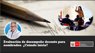 😱😱EVALUACIÒN DE DESEMPEÑO DOCENTE ¿CUANDO INICIA NIVEL PRIMARIA Y SECUNDARIA🕓🕓 [upl. by Refitsirhc629]