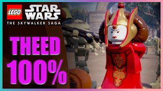 Naboo Theed 100 All Collectibles  LEGO Star Wars The Skywalker Saga [upl. by Prasad]