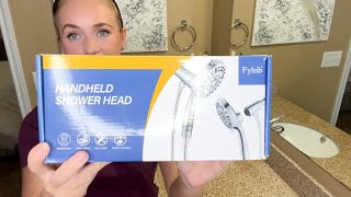 Check out this handheld shower head [upl. by Atiuqrehs]