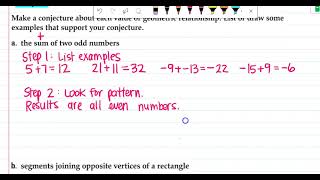 Geometry  Step 4 Conjectures amp Counterexamples [upl. by Raimund]