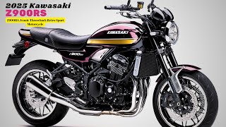 Z900RS Iconic Throwback Retro Sport Motorcycle  2025 Kawasaki Z900RS [upl. by Gherlein]