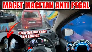 CARA MUDAH ATUR PEDAL SAAT MERAYAP  praktik langsung di kemacetan ngabuburit H1 lebaran 2023 [upl. by Rugg103]