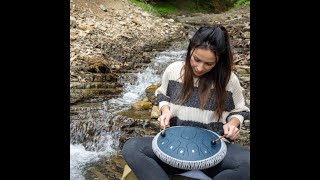 Zungentrommel aus Stahl  Sonodrum  Stahlzungentrommel  Steel Drum  Tongue Drum [upl. by Bonnee]