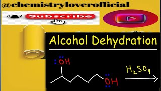 Acidic Dehydration Of Alcohol Mechanism Class 12 [upl. by Ialocin722]