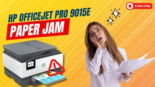 HP Officejet Pro 9015e Paper Jam  Printer Tales [upl. by Manly]