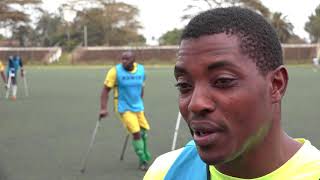 AMPUTEE FOOTBALL  Kenya [upl. by Nnylaf]