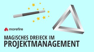 Das Magische Dreieck im Projektmanagement  morefire [upl. by Radman]