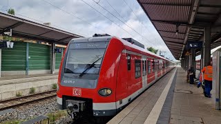 SBahn München  Mitfahrt in der S2 von Petershausen Obb bis MünchenIsartor in der BR 423 [upl. by Ario591]