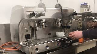 CMA Astoria Perla Lever Dual Fuel traditonal espresso machine refurbished [upl. by Norrej859]