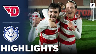 Dayton vs Saint Louis  Atlantic 10 Soccer Championship Final  Highlights  November 17 2024 [upl. by Nahtnaoj]