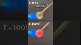 Hot Ball vs Glowing Hot Metal Ball experiment science [upl. by Neehar12]