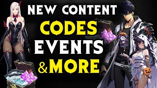 New featuresEventsCodes Solo Leveling Arise New Update overview [upl. by Tteragram]