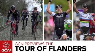 GCN Previews The 100th Tour Of Flanders – De Ronde Van Vlaanderen Race Preview [upl. by Shuler]