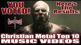 Top 10 Christian Metal Music Videos [upl. by Adria226]