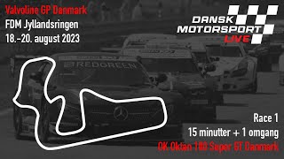 2023 Round 4 FDM Jyllandsringen Super GT Race 1 [upl. by Eerdna]