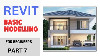 REVIT BASIC MODELLING Part  7 Adding Furnitrue Zero to Intermediate Level [upl. by Daphene307]