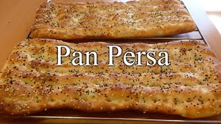 Receta de Pan Persa  RECETA CASERA  Rico y fácil de hacer [upl. by Salokcin618]