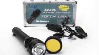 ProBuilt T2600 35 Watt HID Xenon Torch 2600 Lumen HID Flashlight Kit Black [upl. by Cristoforo]