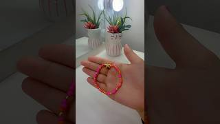 Coral bracelet⭐️✨🎀 beadedjewelery seedbeadbracelet jewelrymaking beadspinner [upl. by Woodberry]