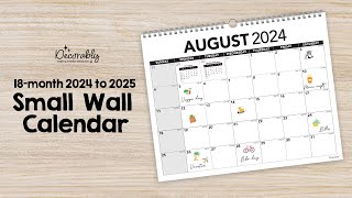 Discover the Perfect Small Wall Calendars for 20242025  Your Ultimate 2025 Calendar Guide📅💖❤️ [upl. by Blumenfeld941]