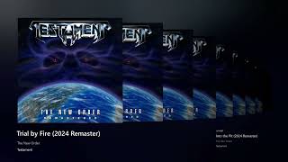 Testament  The New Order Remastered 2024 [upl. by Hpotsirhc]