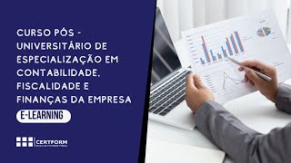 👩‍🎓Curso PósUniversitário De Especialização Em Contabilidade Fiscalidade E Finanças Empresariais [upl. by Inele]