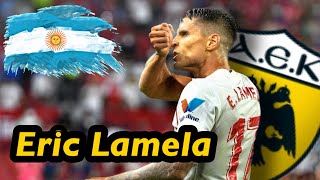 Eric Lamela  Welcome to AEK  Goals and Skills [upl. by Klehm372]