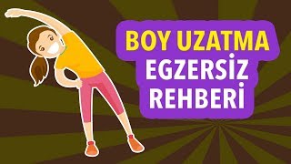 Boy Uzatma Egzersizleri Detaylı Rehber  3 Ayda 5 cm Uzayın [upl. by Mahtal]