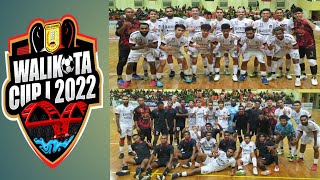 black steel vs savo fc di turnamen futsal walikota cup 1 2022 [upl. by Urbanna]